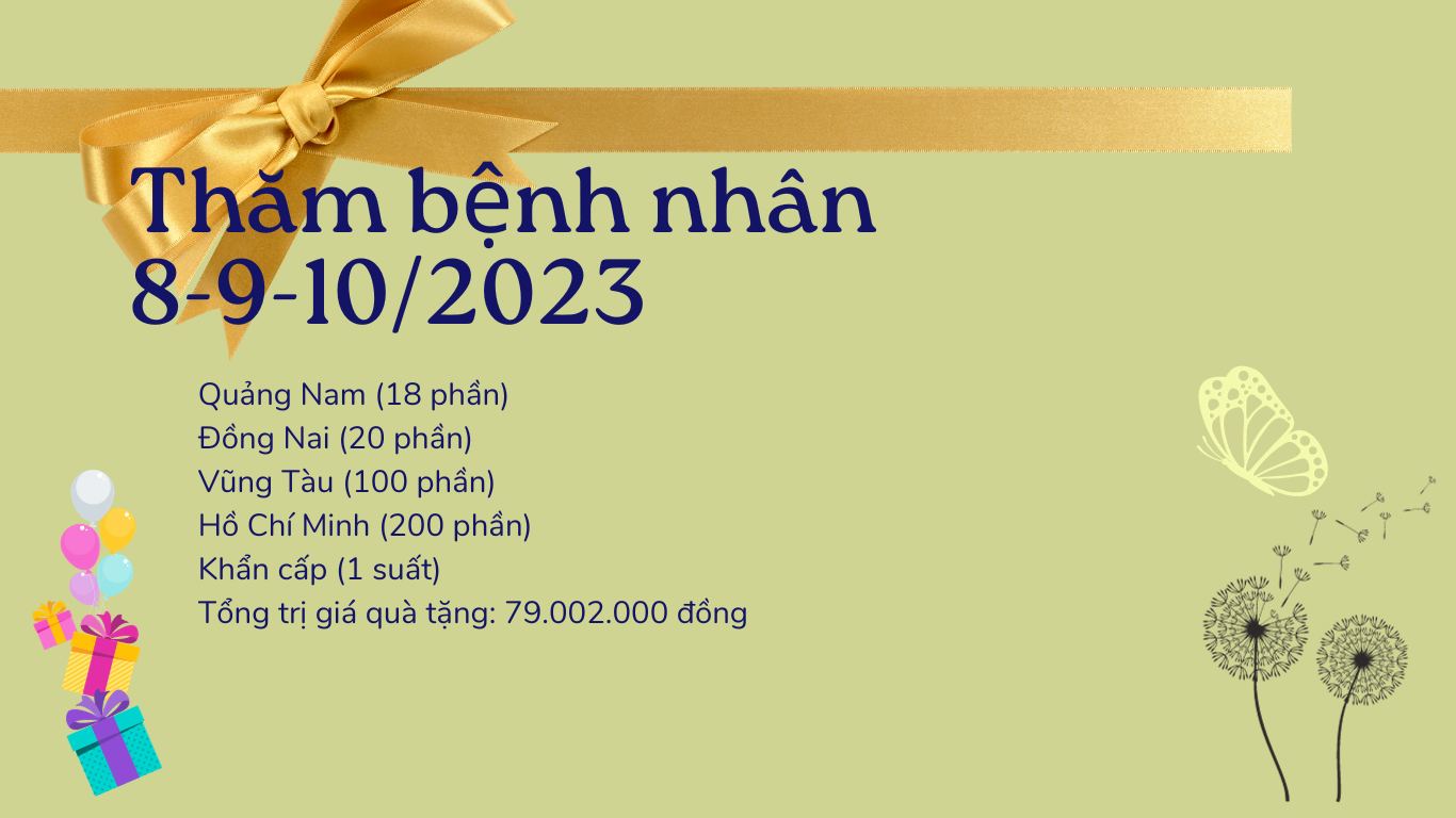 Đồng hành cùng người bệnh muôn nơi 2023