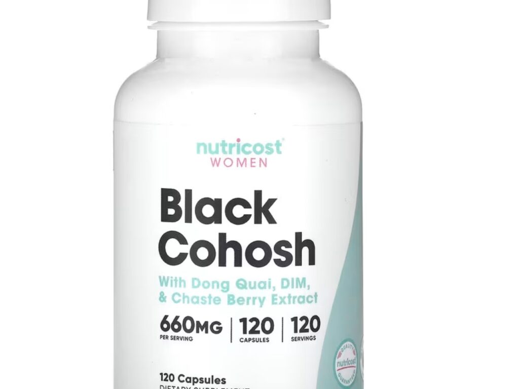 MAO LƯƠNG (Black Cohosh), 660 mg, 120 Viên nhộng, Nutricost