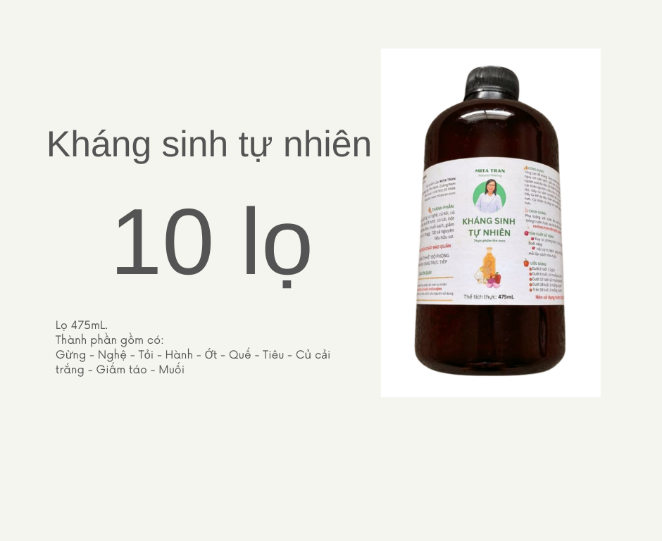 Combo 10 lọ KSTN (500mL mỗi lọ)