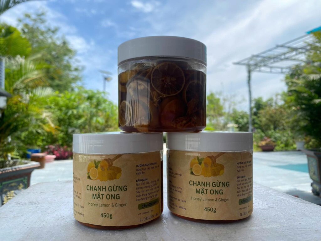 Chanh gừng mật ong lên men, 450g