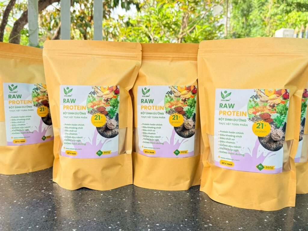 Bột Raw Protein- 860g/gói