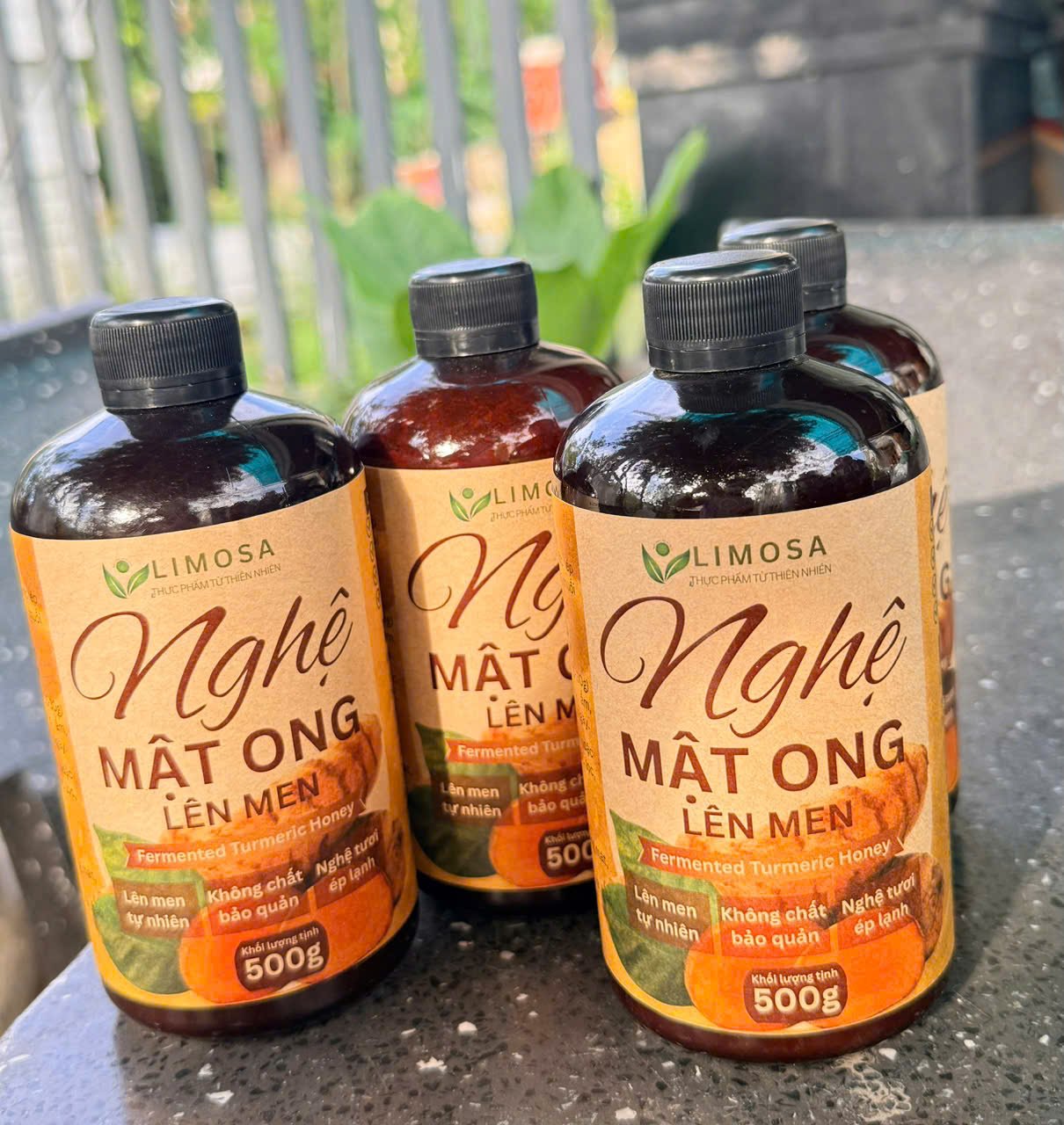 Nghệ mật ong lên men, 500gram