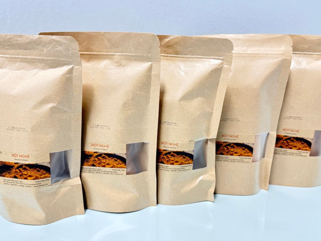 Bột Củ nghệ quê sấy khô, 100g